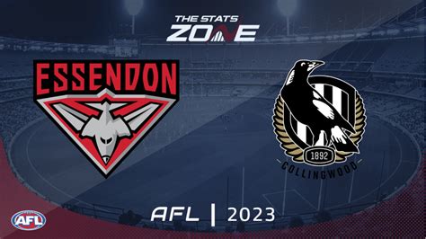 Collingwood vs Essendon Prediction and Tips .